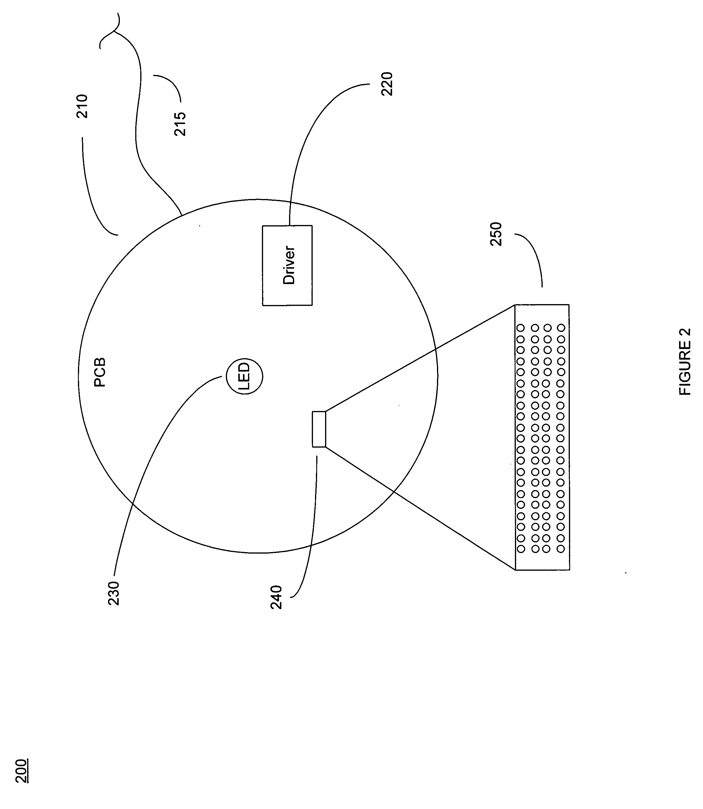 Light device having LED illumination and electronic circuit board in an enclosure