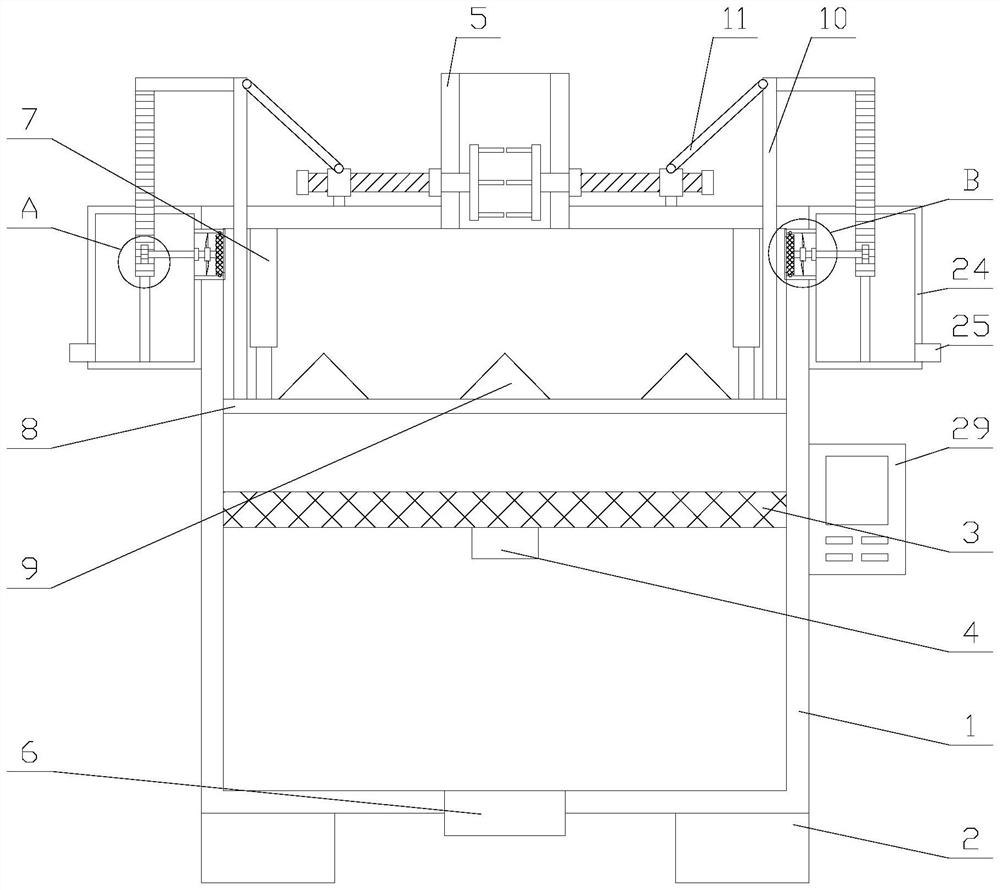 Anti-caking sand screening machine