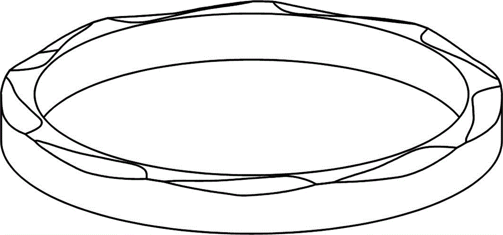 Mechanical seal with shallow slots