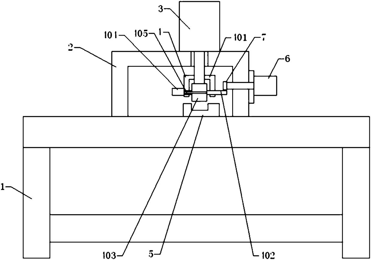 Plain-end copper wire machining device