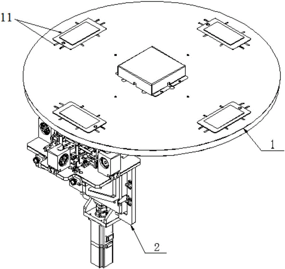 Intermission-free automatic feeding and discharging mechanism for panel materials