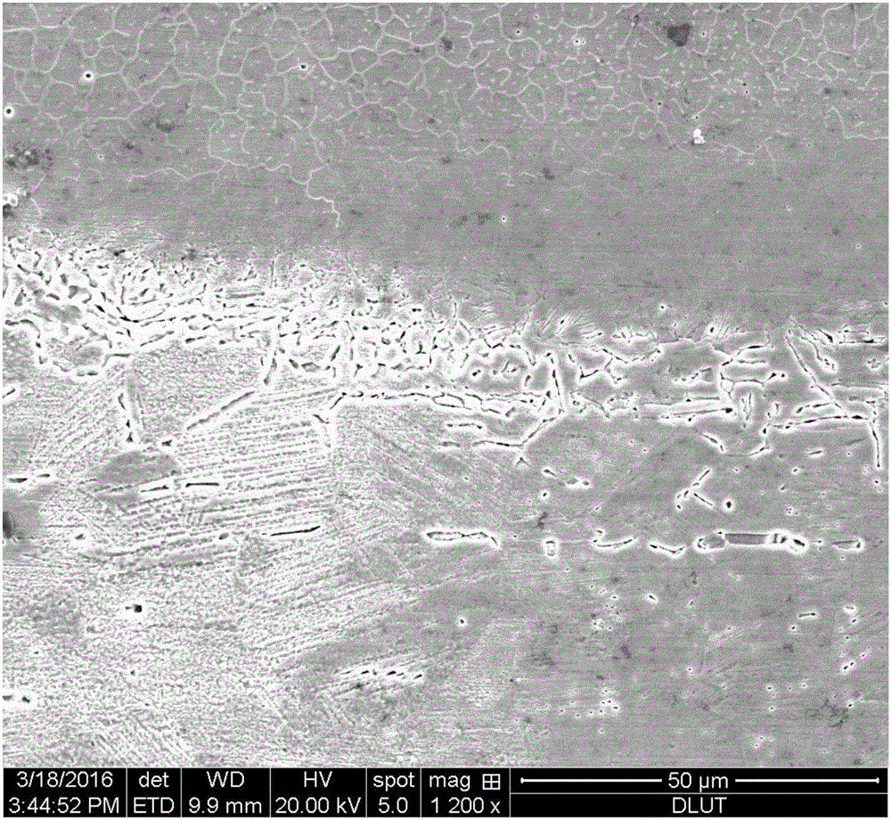 Special micro-nano composite powder for laser repair for micro-cracks on stainless steel surface