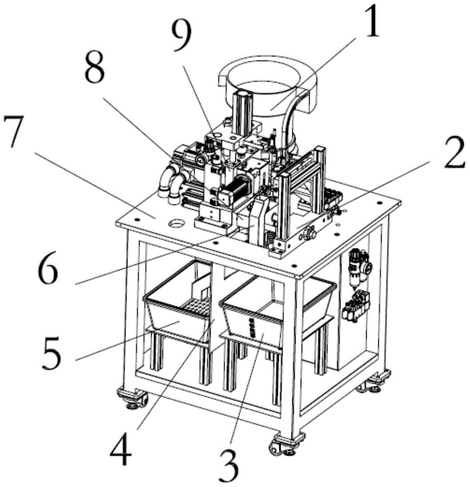 Mini-sized vertical slot milling machine