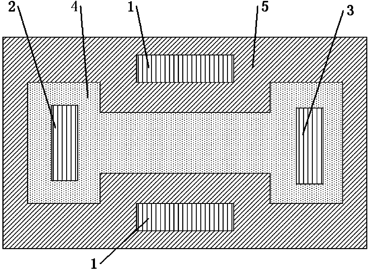 Double-gate graphene transistor with silicon substrate and aluminium oxide gate dielectric, and preparation method