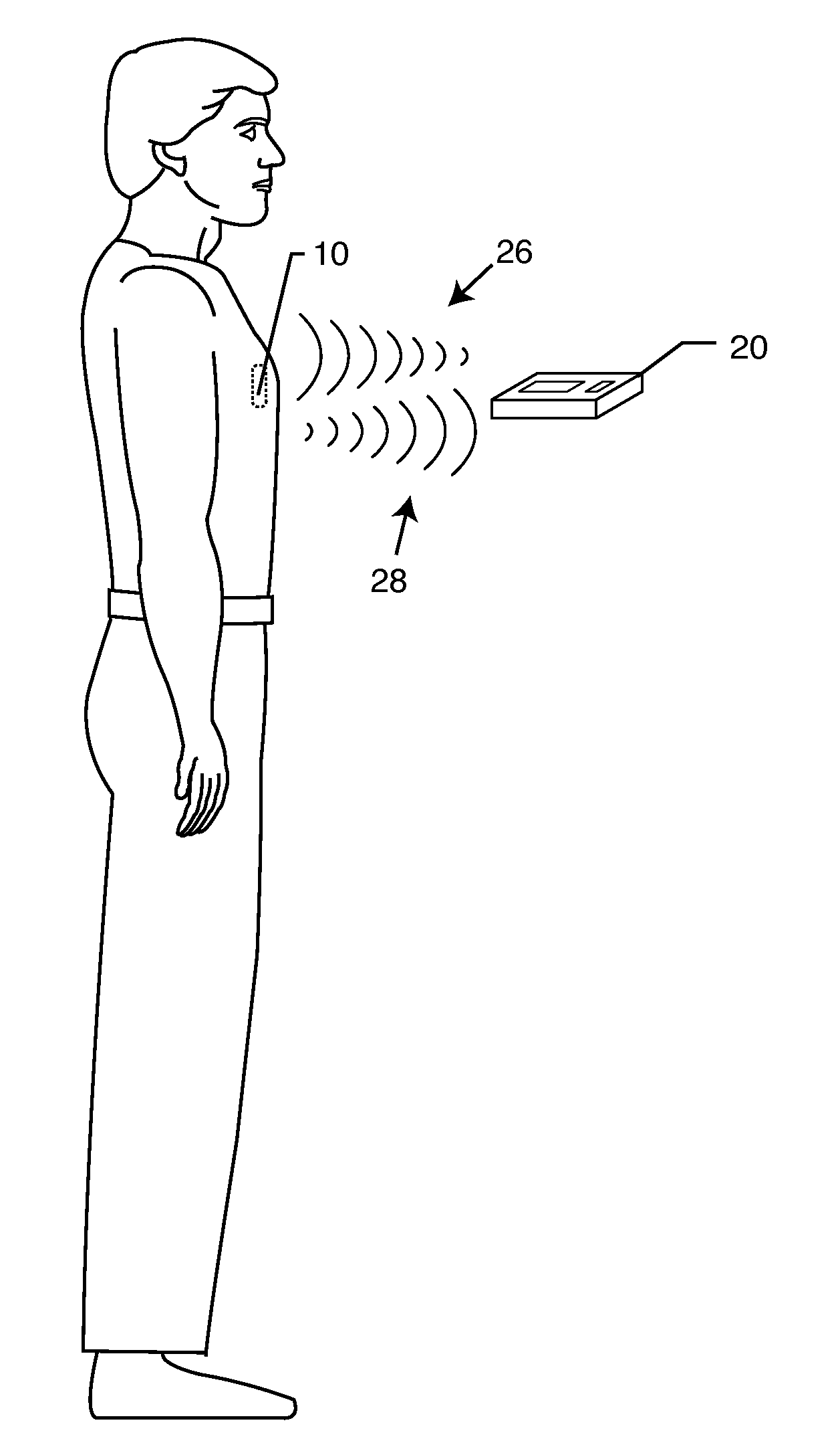 RFID detection and identification system for implantable medical lead systems