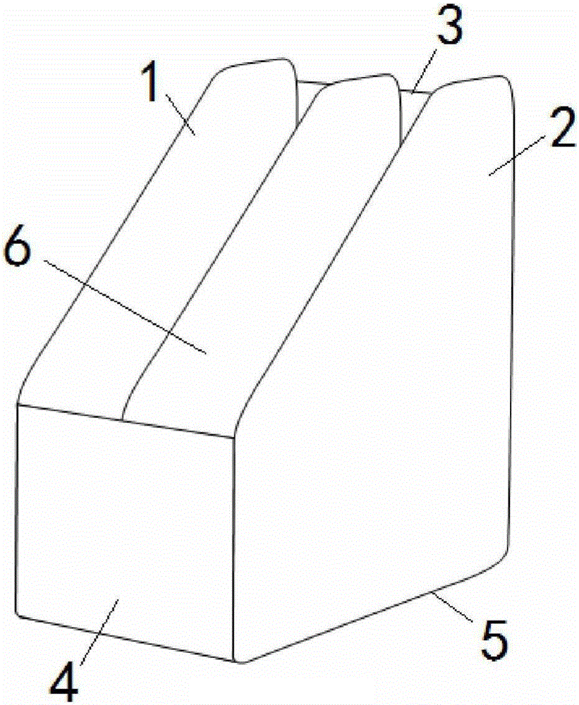 A file rack with cursor index and dividers