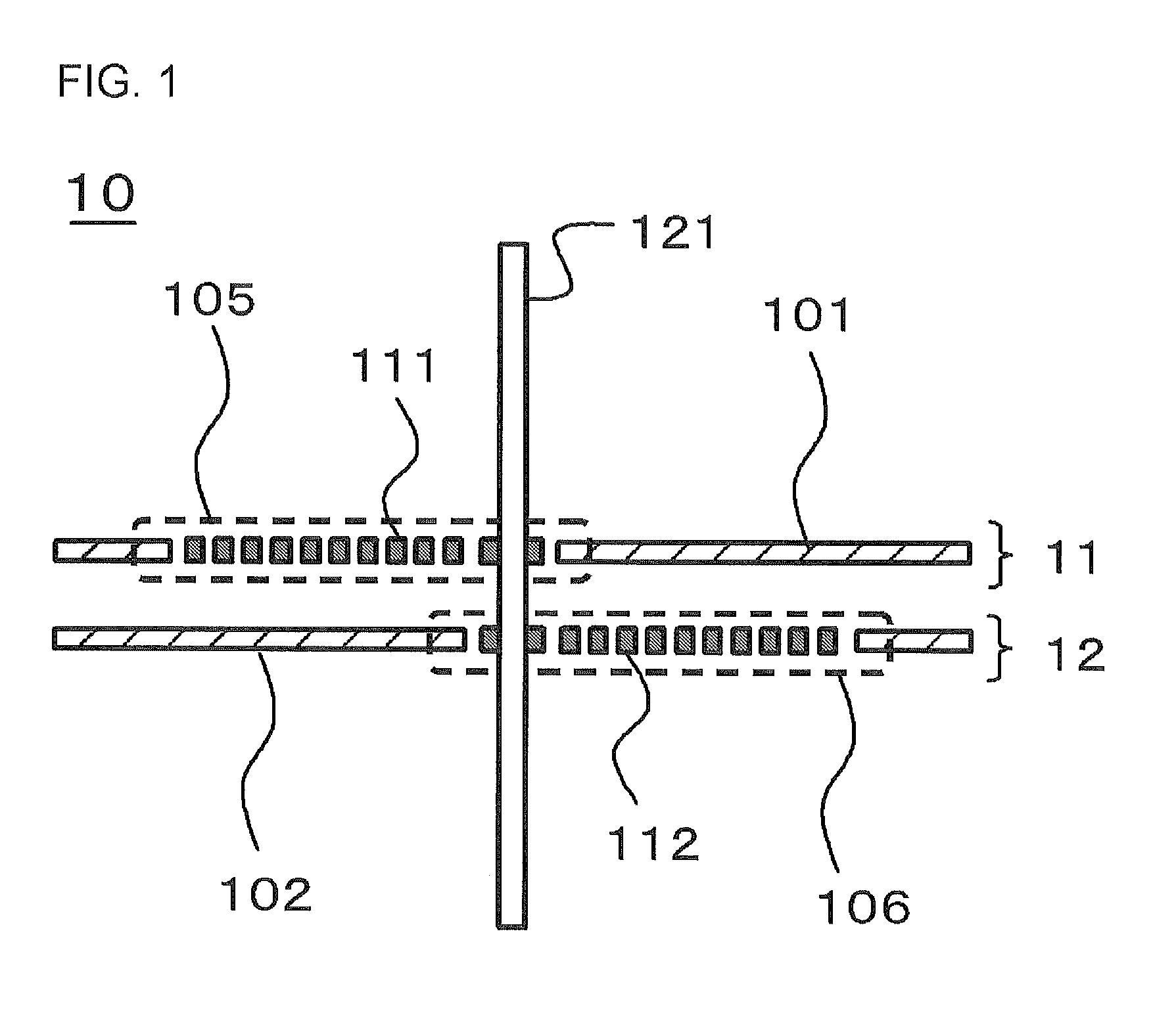 Structural body and interconnect substrate