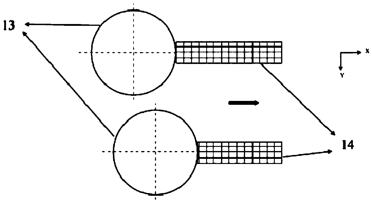 Composite drag-free mode realization apparatus for high-precision autonomous navigation, and method thereof