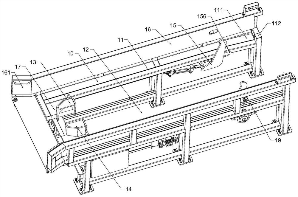 Green tire vehicle transplanting device