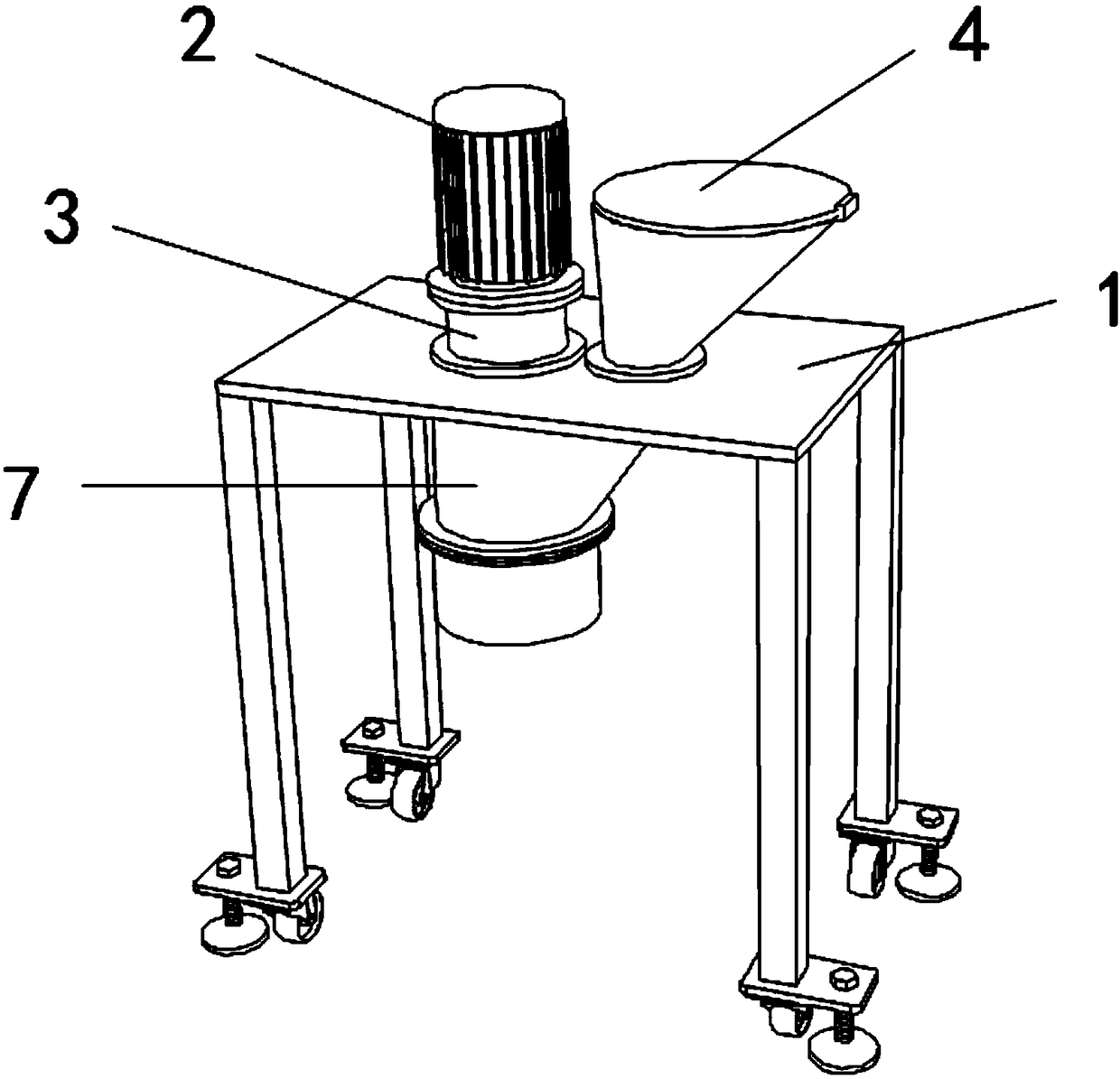 Particle shaping and regenerating machine