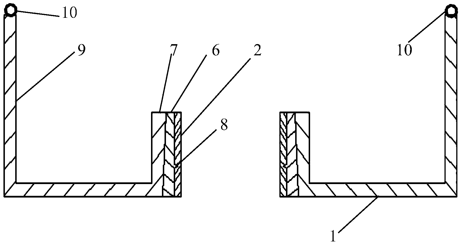 Flower and grass planting rack and manufacturing method thereof