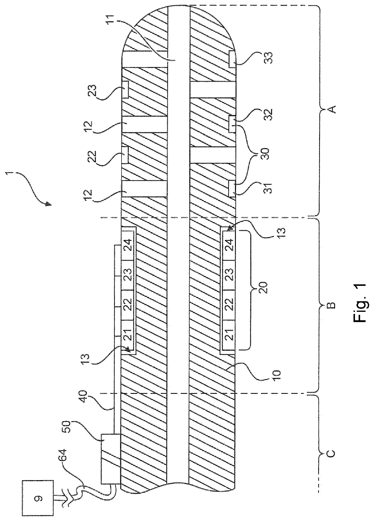 Device for drainage of the brain