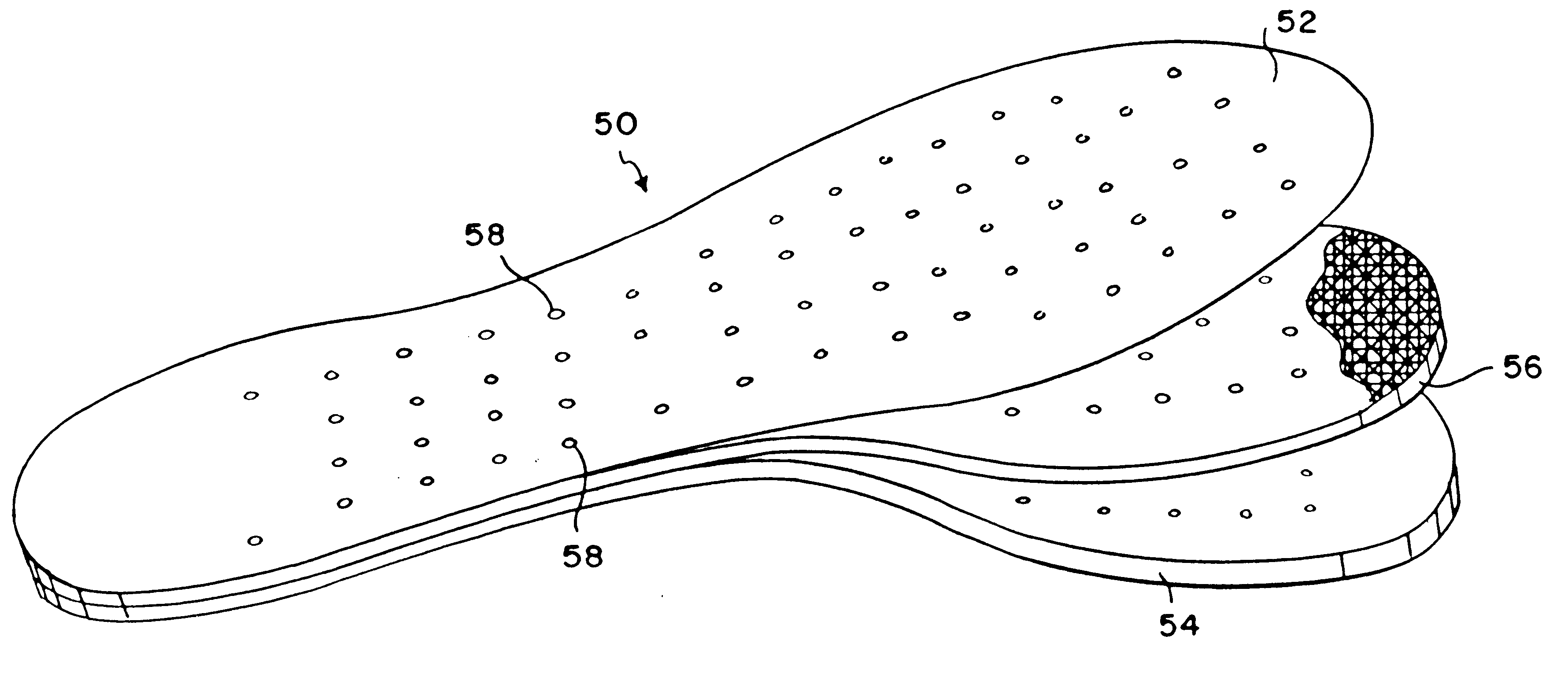 Flexible magnetic insole