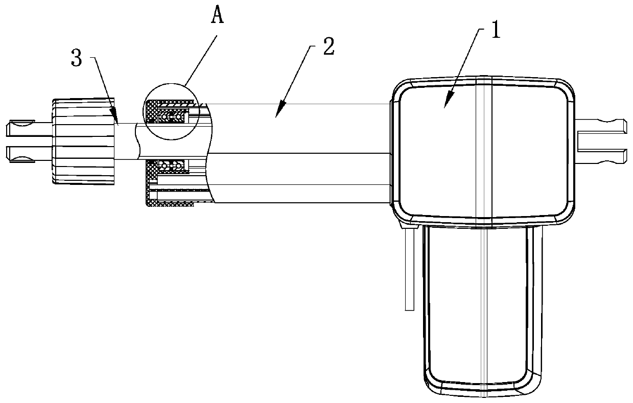 Hand-rotation type linear actuator