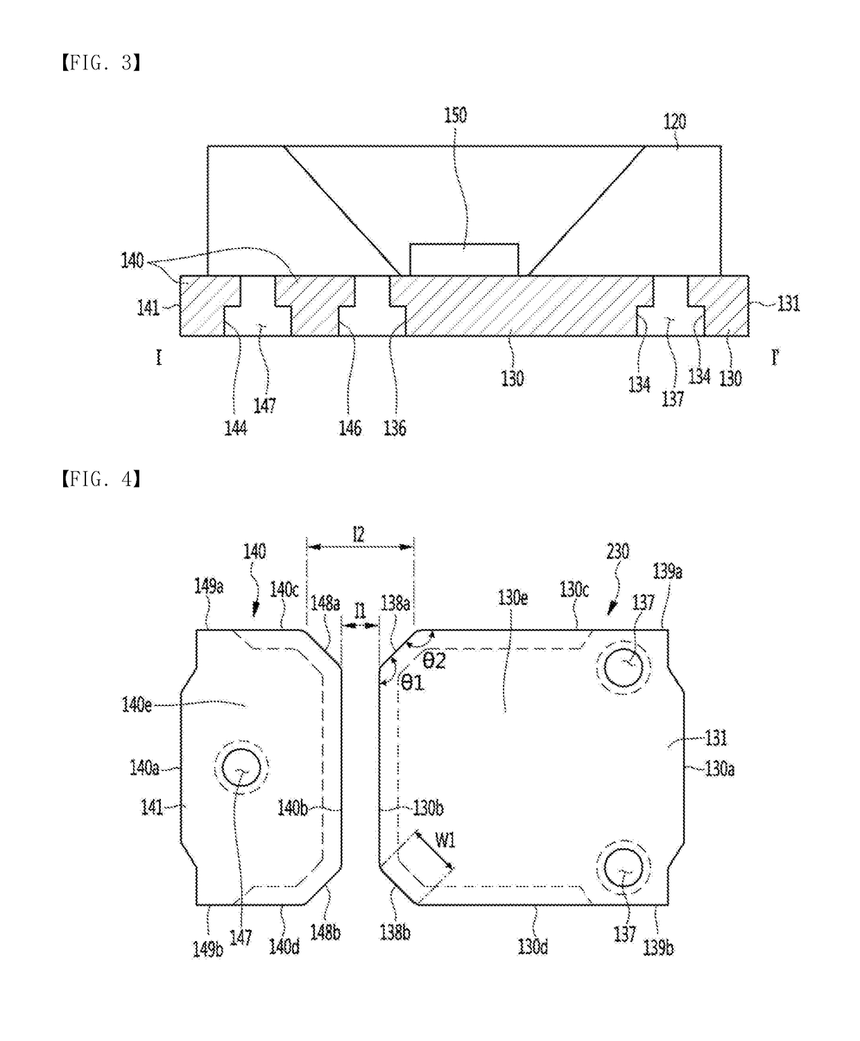 Light-emitting element package and lighting device