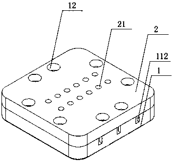 Radiation-resistant multi-contact electrical connection insulation structure and target body plugin system