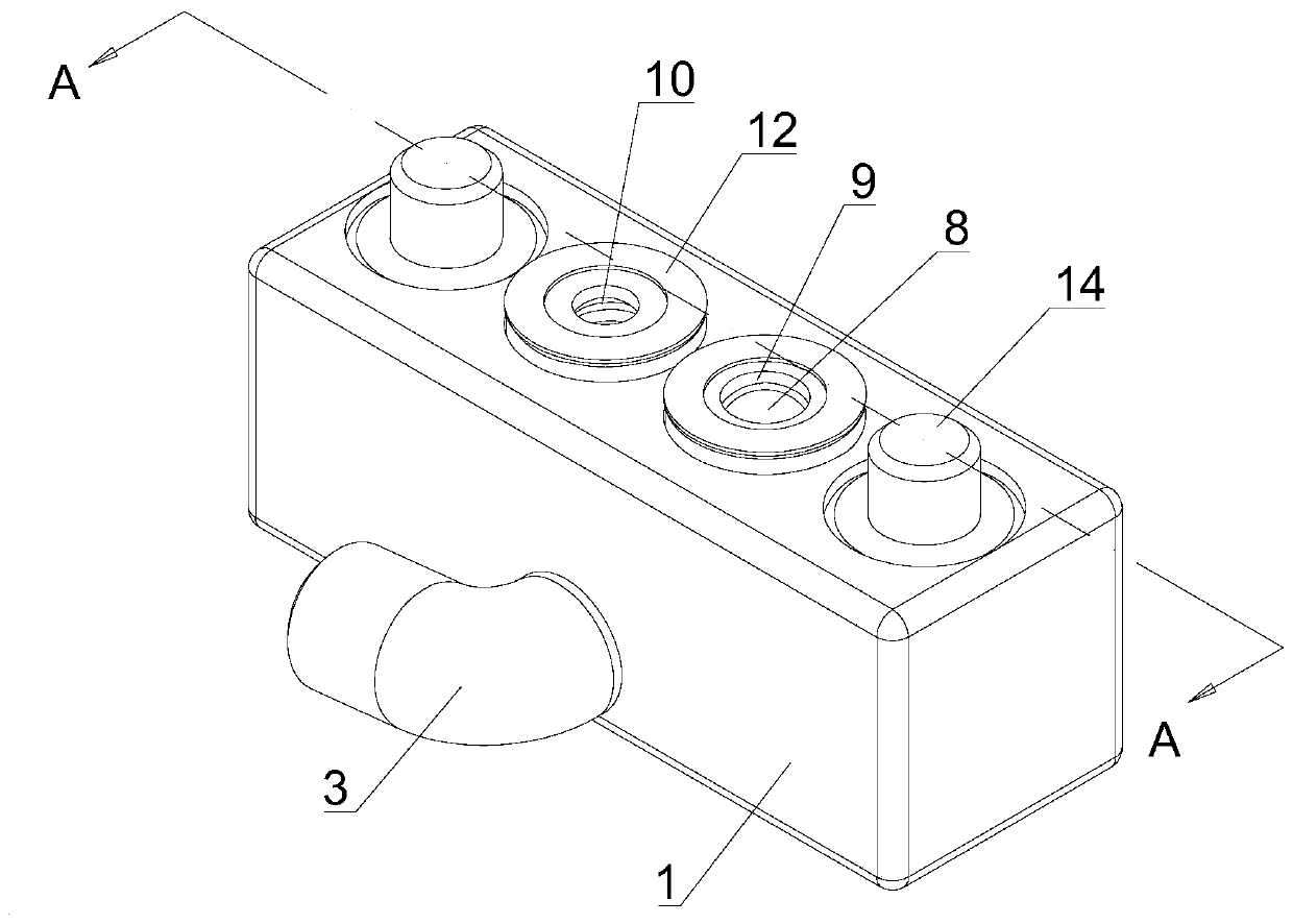 Motor waterproof breather valve assembly mechanism