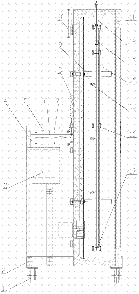 Oil-gas migration physical simulation device and oil-gas migration experiment method