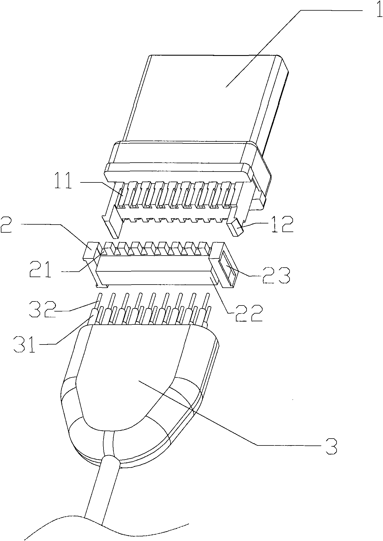 Infrared welding process for connecting data interface connector and data wire part