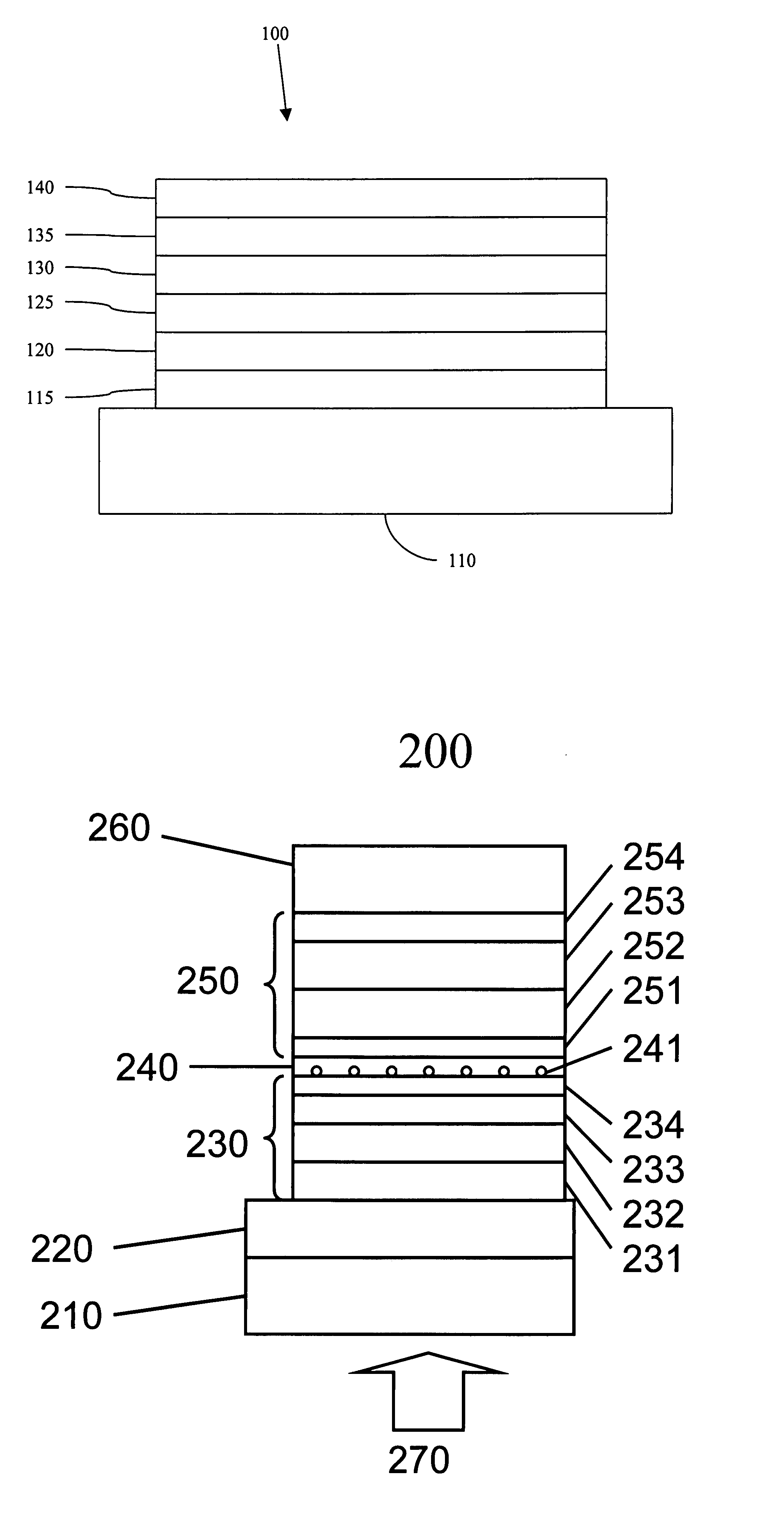 Stacked organic photosensitive devices