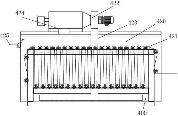 Yarn bracing and sizing all-in-one machine