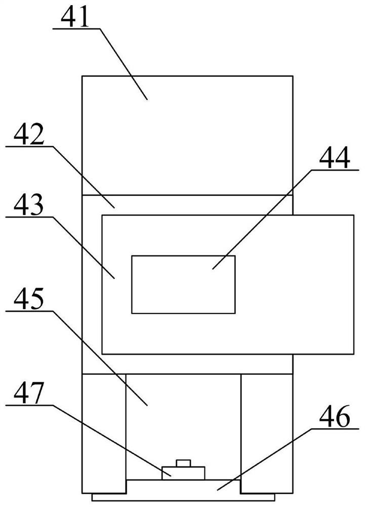 Cutting machine servo limiting device convenient to adjust