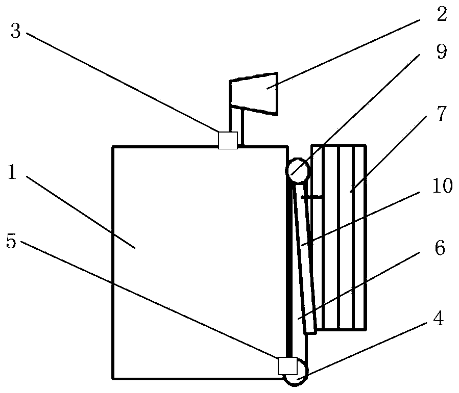 Pointing accuracy calculation method for spaceborne deployable antenna system