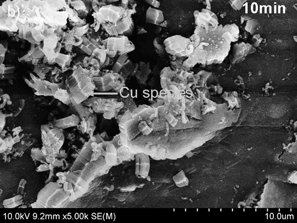 Copper-based polymer hybrid catalyst used in selective hydrogenation of acetylene and preparation method thereof