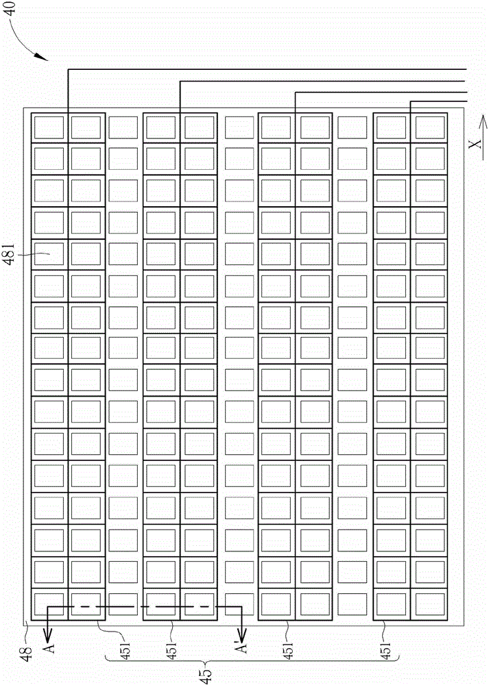 Touch component and flat panel display device