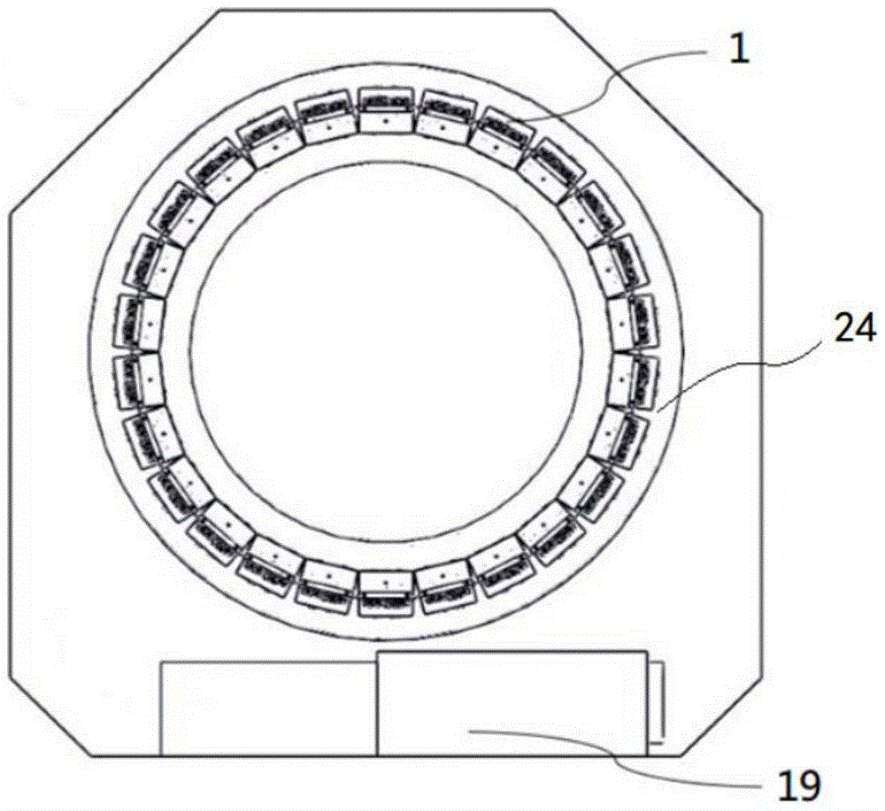 Cooling system used for medical imaging device