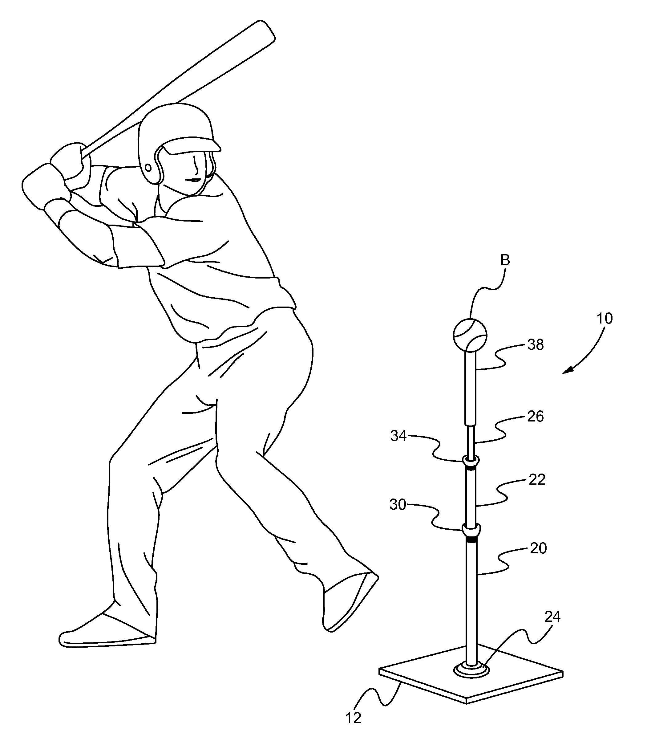 Batting tee