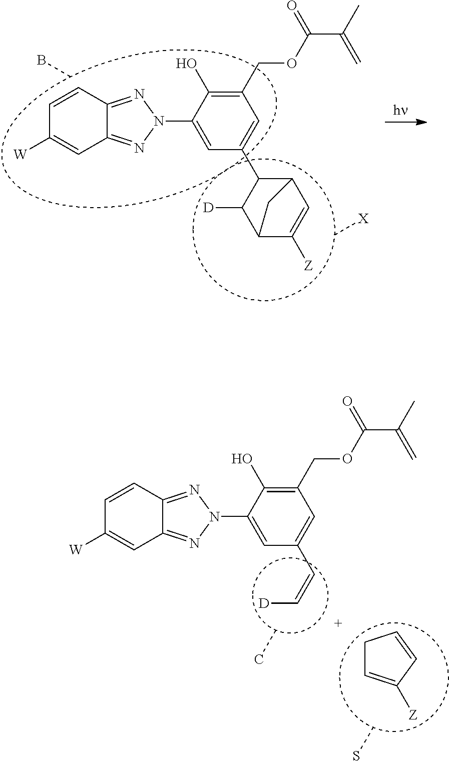 Adjustable chromophore compounds and materials incorporating such compounds