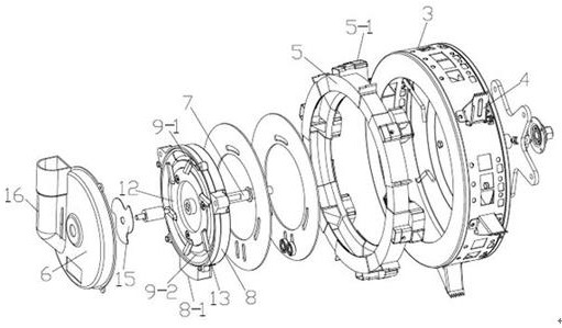 Seed taking device for duckbilled seeder