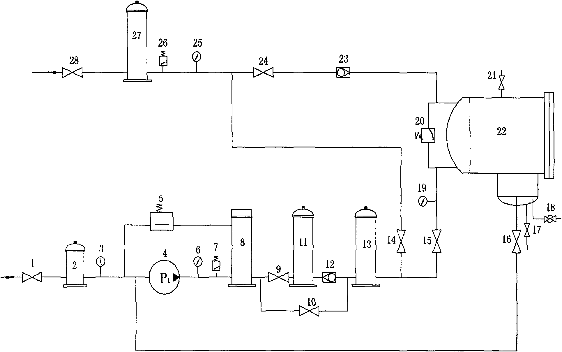 Oil purifying system