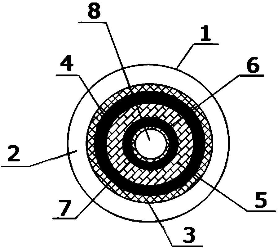 A tubular double-ion electrolytic cell