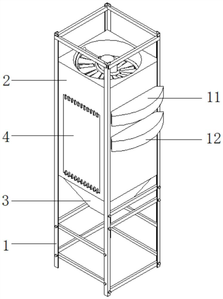 Bag opening device applied to agglomerated cement