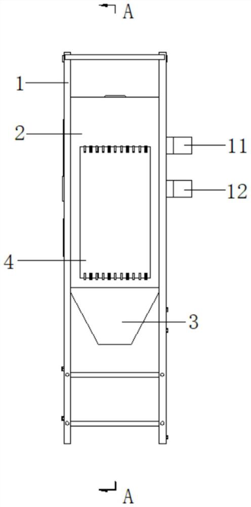 Bag opening device applied to agglomerated cement