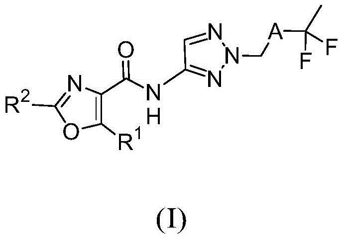 Fluorinated aminotriazole derivatives