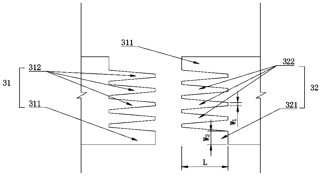 Infinite-arbitrary-length bamboo chip integrated material and manufacturing method thereof