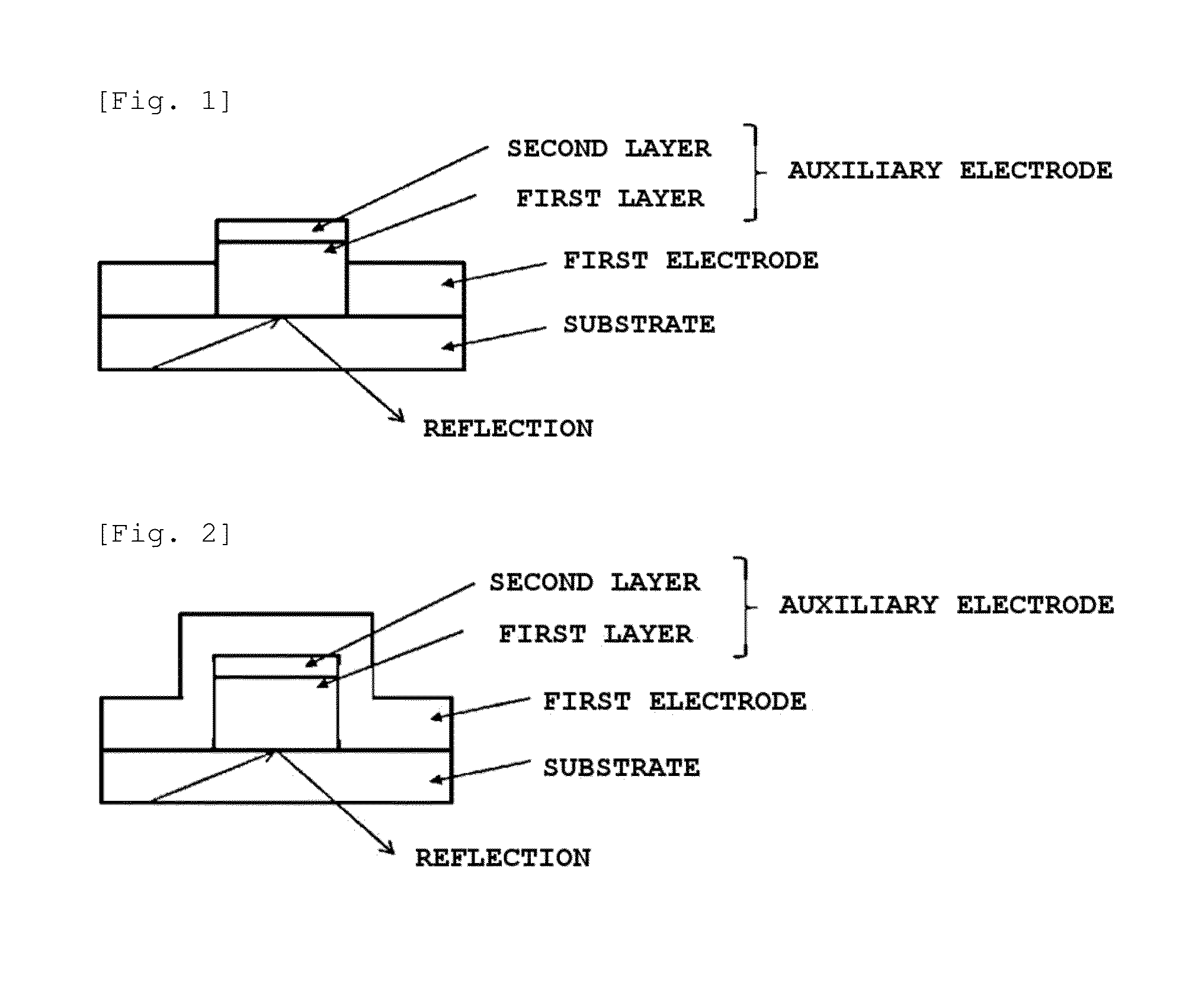 Electrode laminate and organic light emitting device element