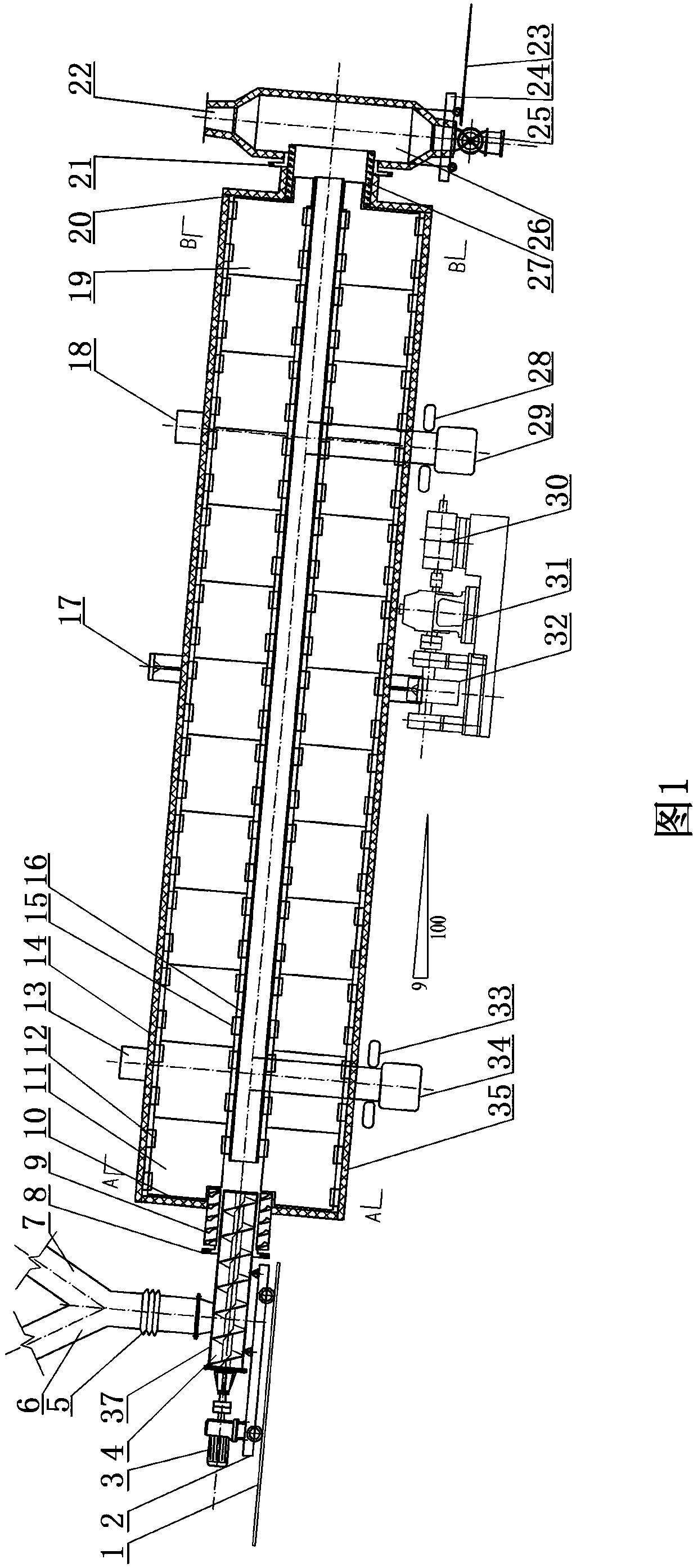 Low-temperature dry distillation equipment and method of low-rank coal and oil shale and petroleum residue