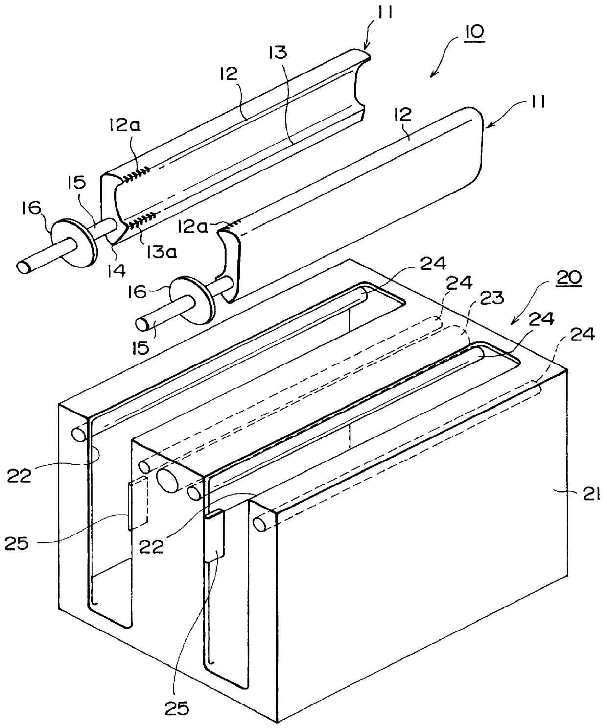 Substrate holder, and system and method for cleaning and drying same