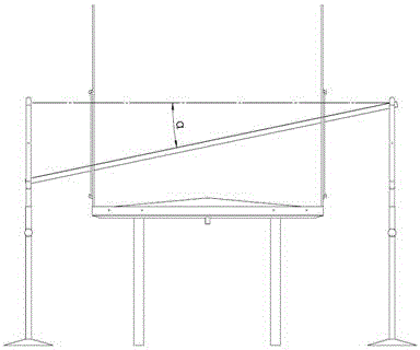 Wind and rain vibration simulation experiment device for transmission conductor