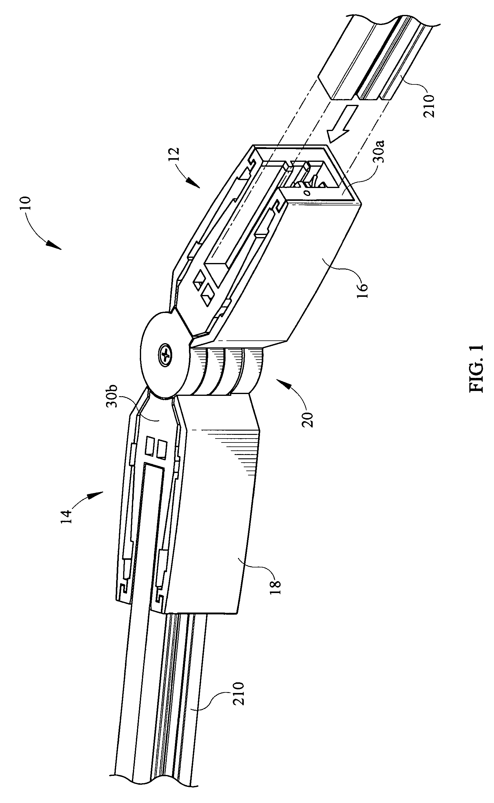 Track lighting assembly