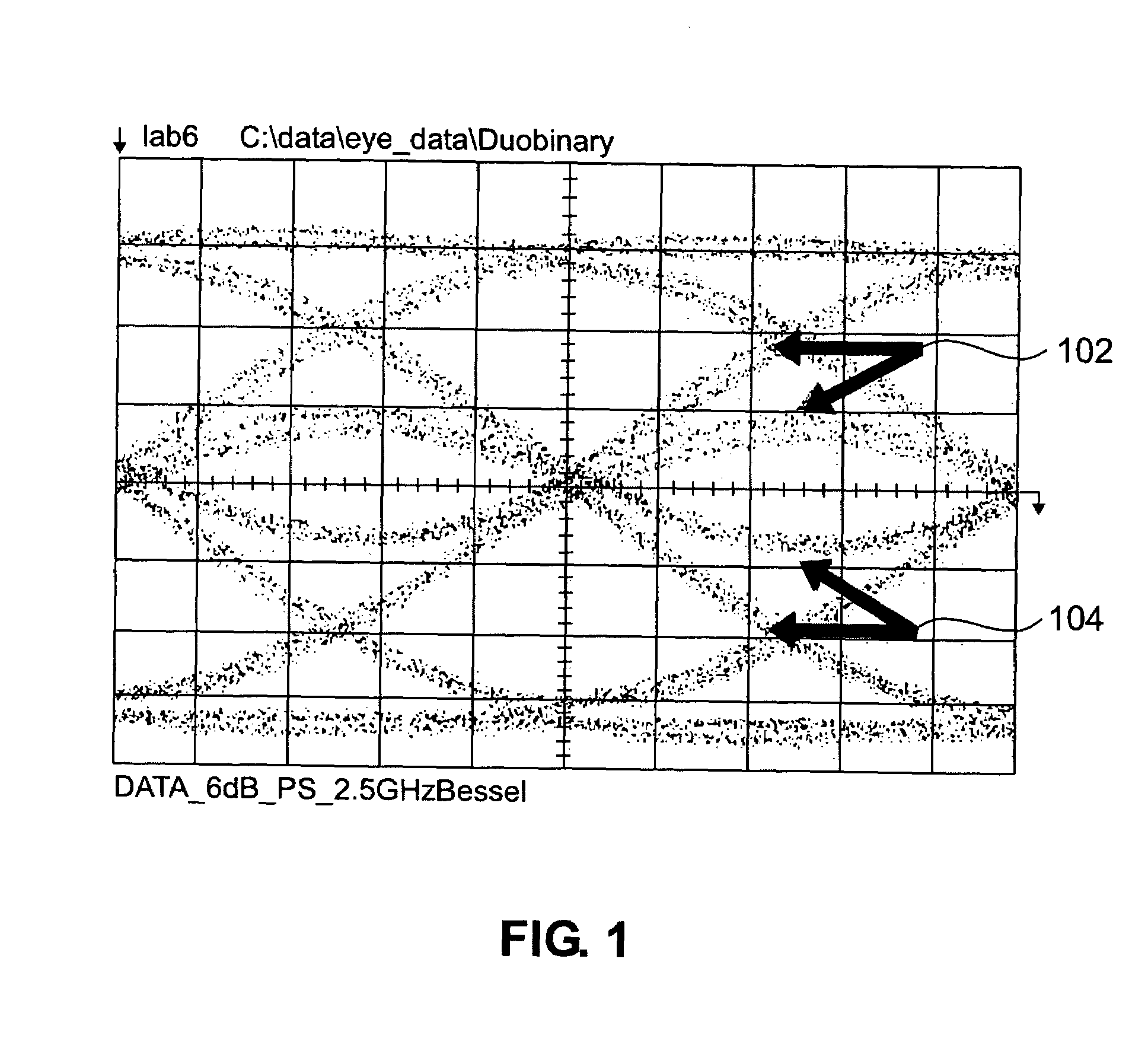 Automatic DC bias control for the duobinary modulation format utilizing a low-pass electrical filter