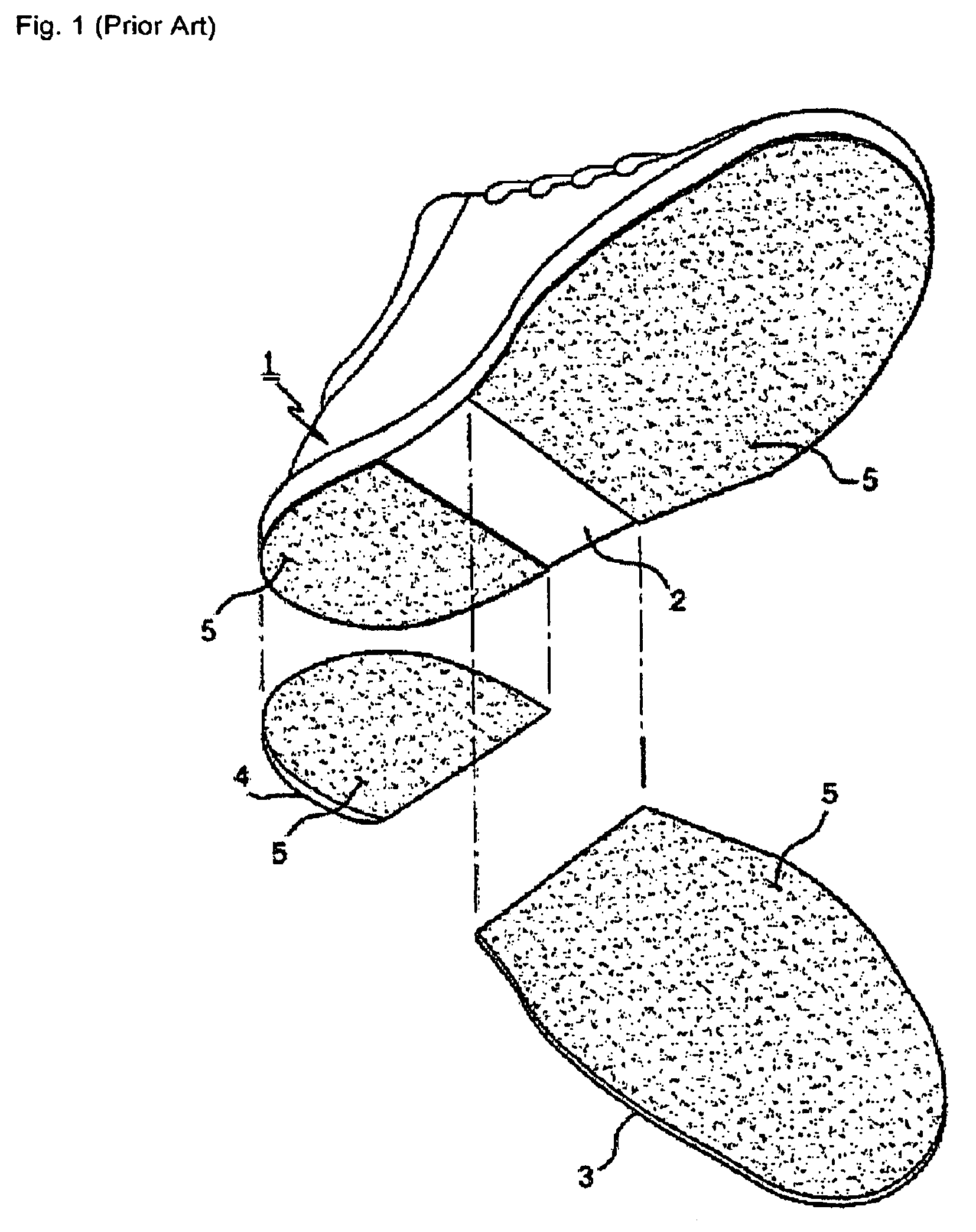 Sole for bowling shoes