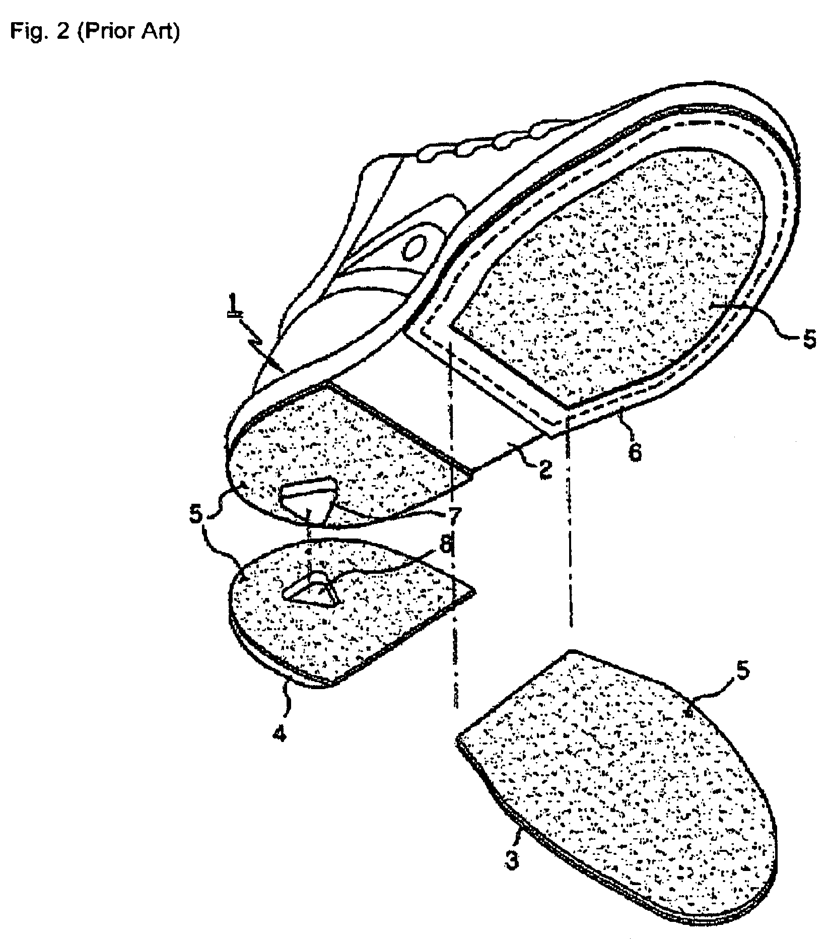 Sole for bowling shoes