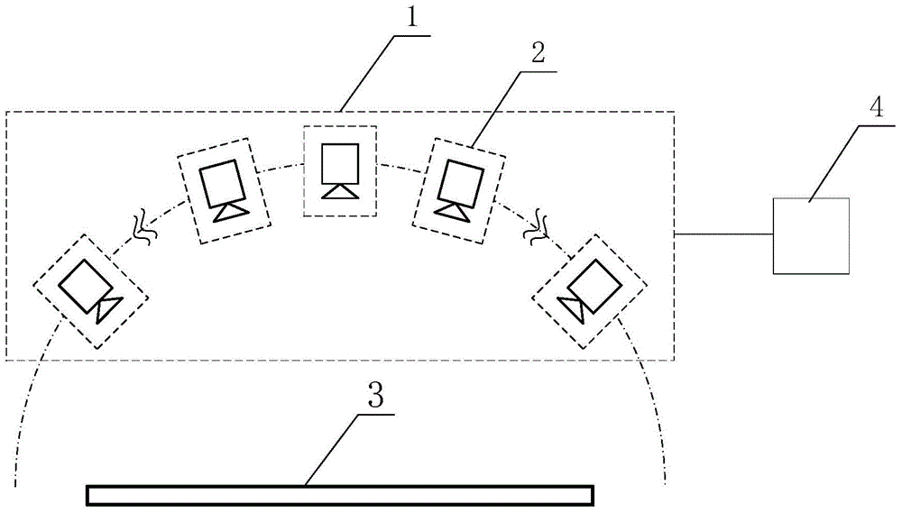 Multi-projection three-dimensional display device and method based on pupil compounding