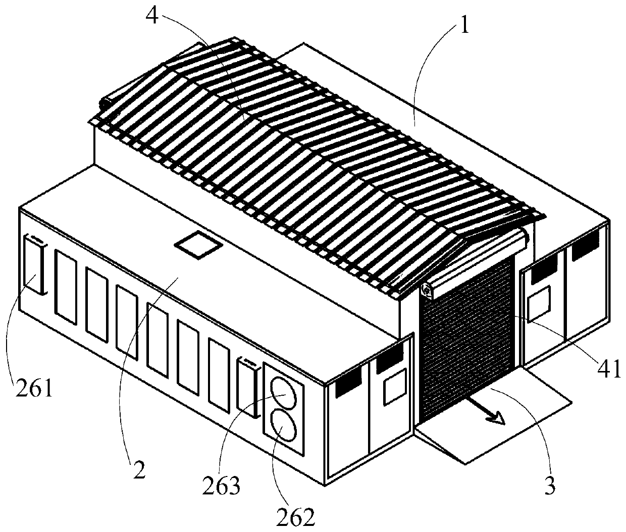 Two-side full automatic battery swap station capable of compatibility of multiple vehicle types