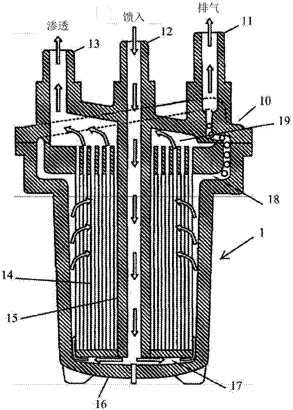 Highly retentive polyamide hollow fiber membranes produced via controlled shrinkage